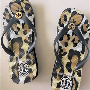 Tory Burch women’s size 7 wedge flip flops